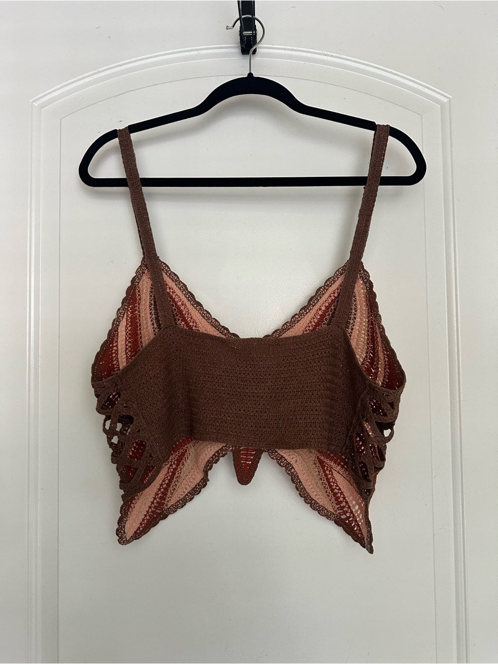 EARTHBOUND Butterfly Crochet Crop Top - Picture 6 of 11